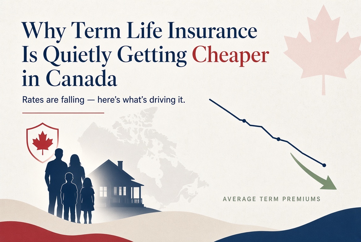 Why Term Life Insurance Is Quietly Getting Cheaper in Canada